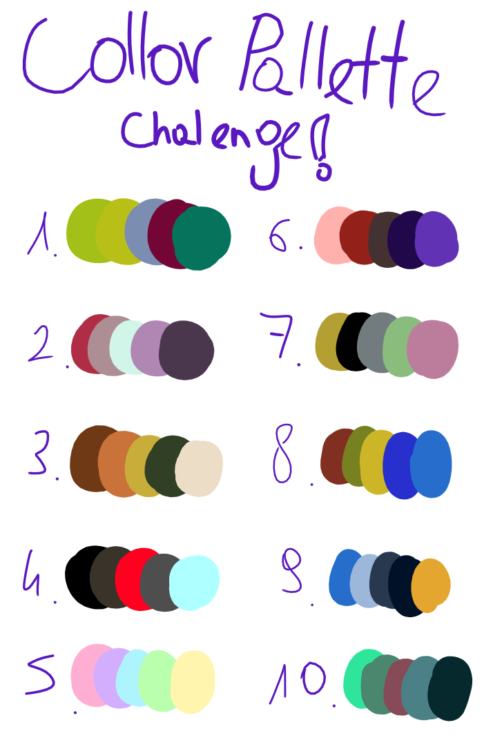 Color palette challenge! Ripred Illustrations ART street