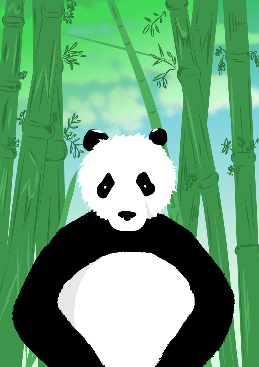 Panda Silversoul Illustrations Art Street