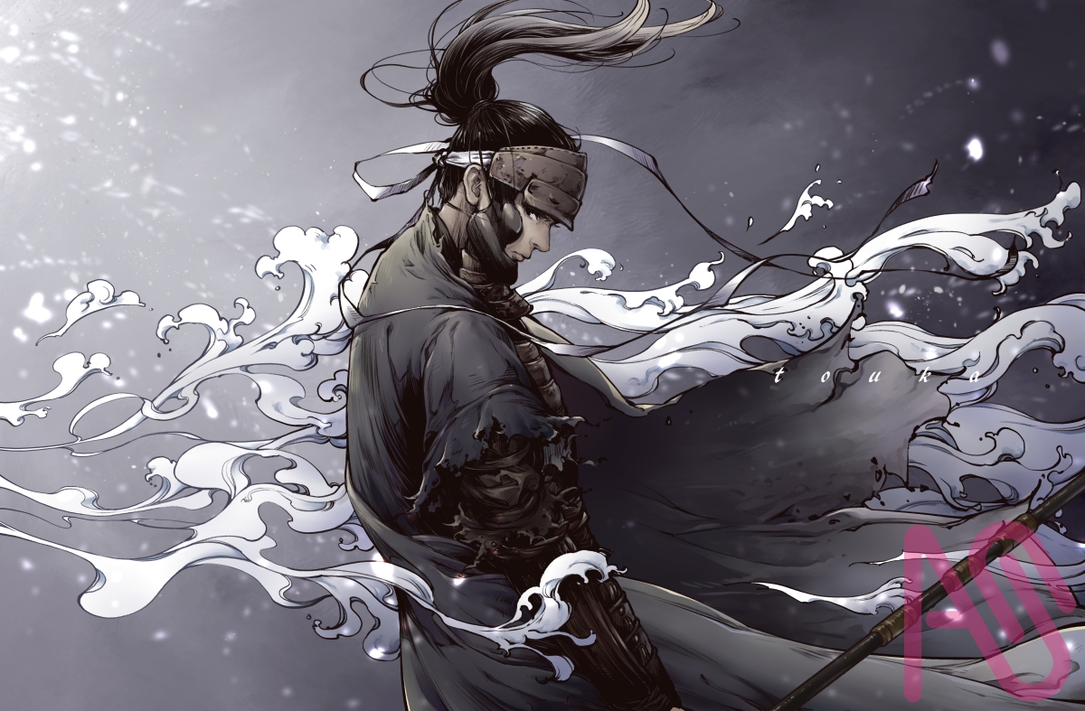 霜月隼 壁紙 本多忠勝 橙香 - Illustrations