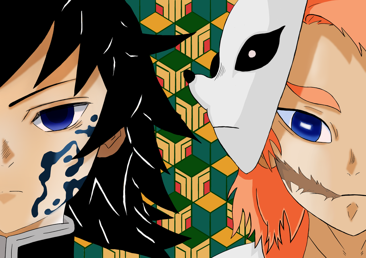 冨岡義勇＆錆兎 kaco - Illustrations ART street