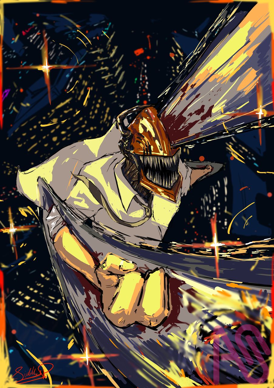 Boom. Illust of Aedus ChainsawMan Reze chainsawmanart Bombdevil