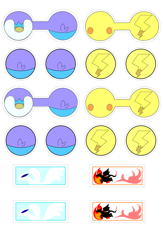 ポケモン名前ステッカー 朝霞 Illustrations Art Street