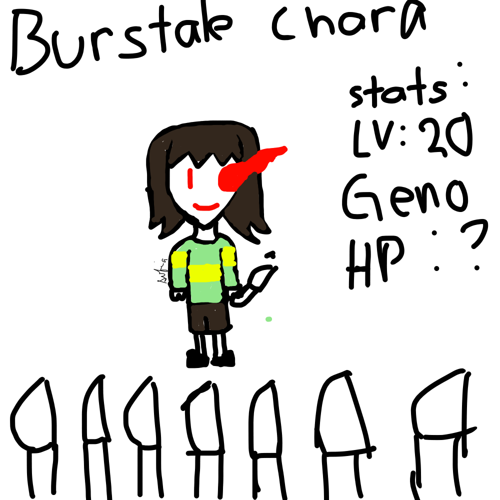 burstale Chara Chara Dreemurr/BellaFernando Illustrations ART street