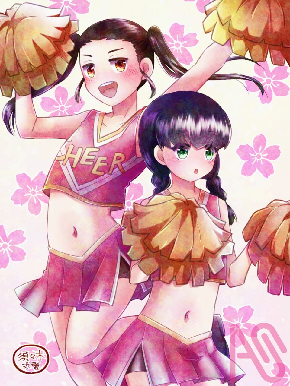 CHEER！ Illust of 須々木丸愛 girl original oc 創作イラスト