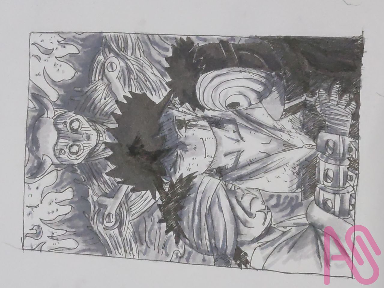 火影忍者 Illust of 石 Traced_illustration NARUTO 火影忍者Q版