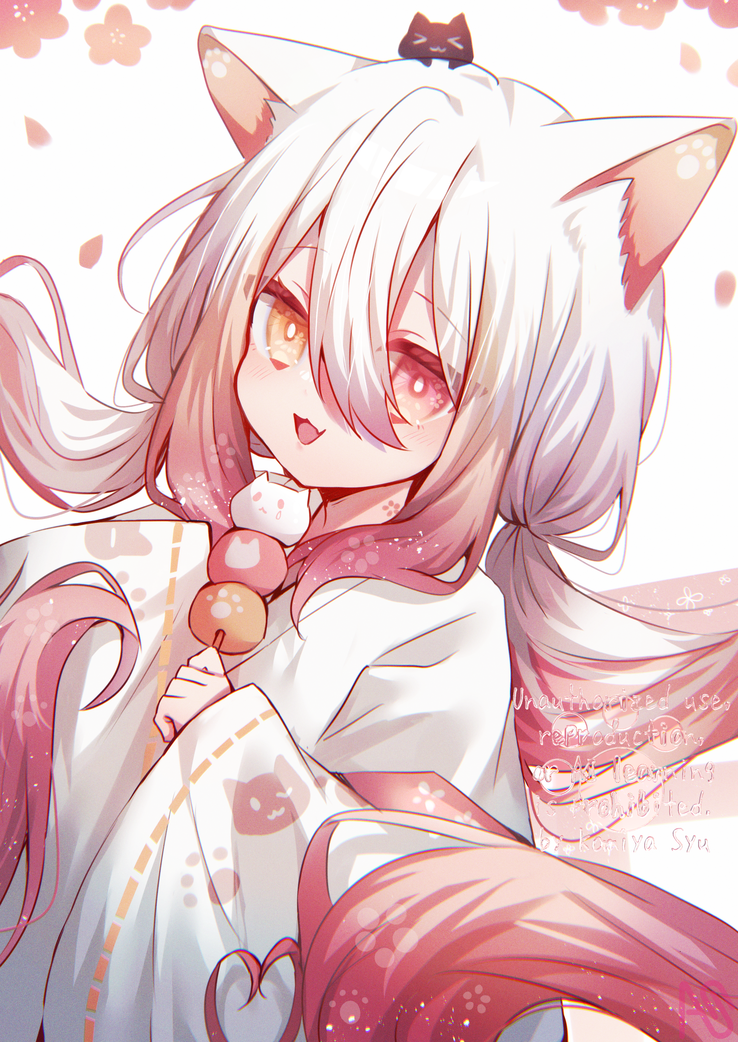 期間限定　猫耳巫女メイド　直筆イラスト コミティア151 3a468e9b-0774-4aa9-8411-