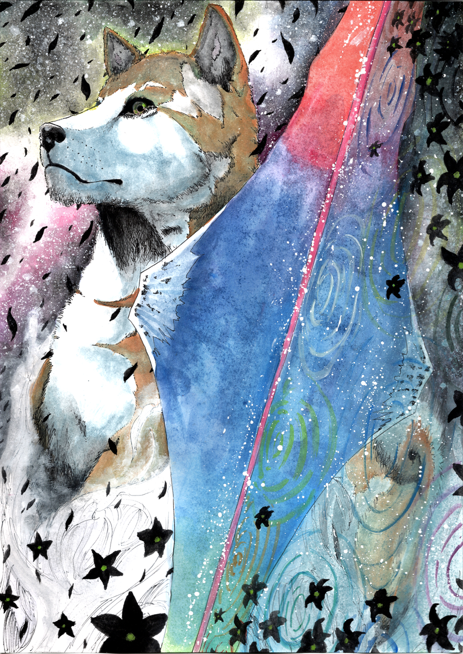 富柴犬ーhujibainuー Kaipon イラスト Art Street アートストリート
