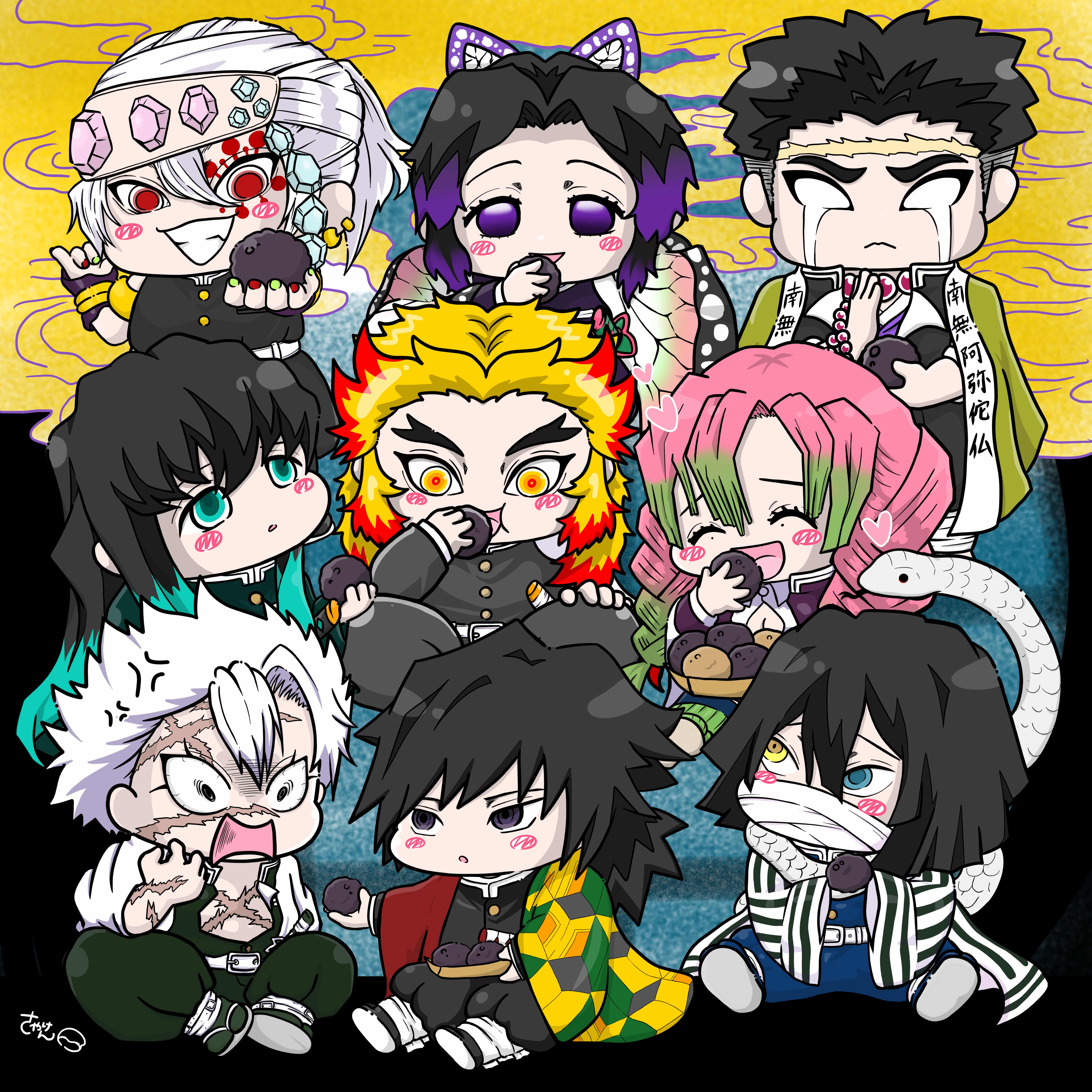 鬼滅のおはぎ さやけん 插图 Art Street