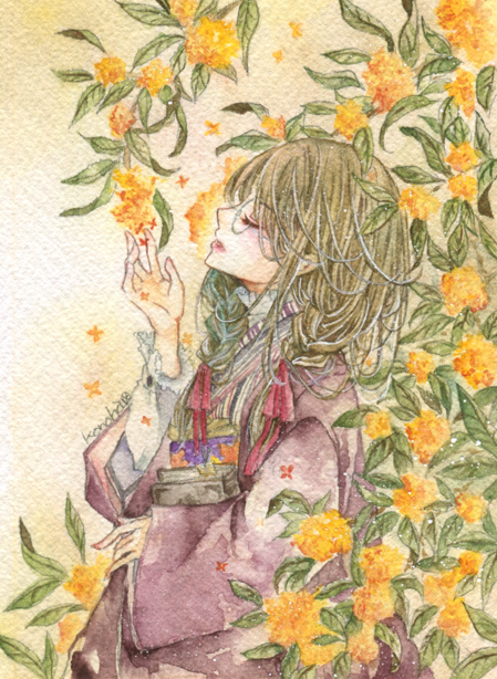 金木犀の香りに誘われて このは イラスト Art Street アートストリート