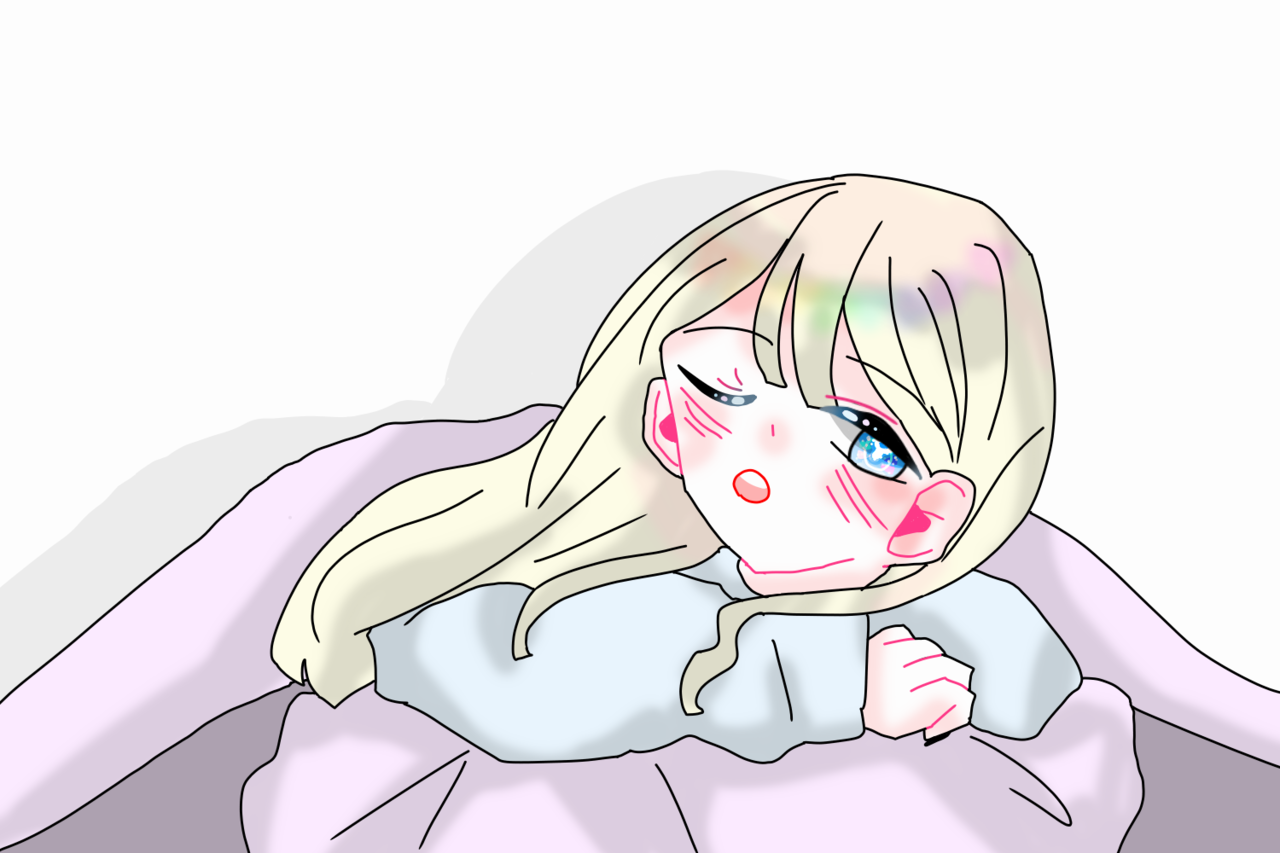 씨끄러워서 깼어 유이 Ue イラスト Art Street アートストリート