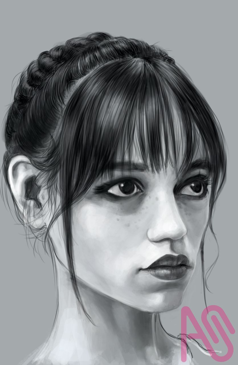 临摹 练习 Illust of BunnyCat 光 art 光影練習 模写 practice procreate 日常练习 练习作品 色塊 比列對稱練習