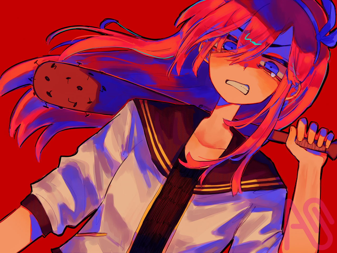 look at her..... Illust of ayaao fanart game medibangpaint omori aubrey