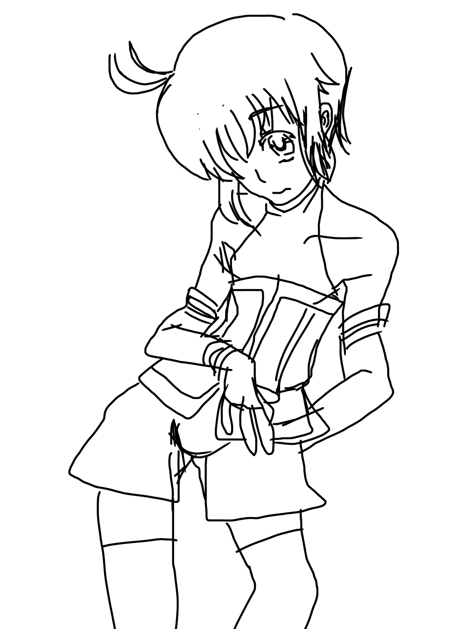 マオ 未完成イラスト うさペン Illustrations Art Street