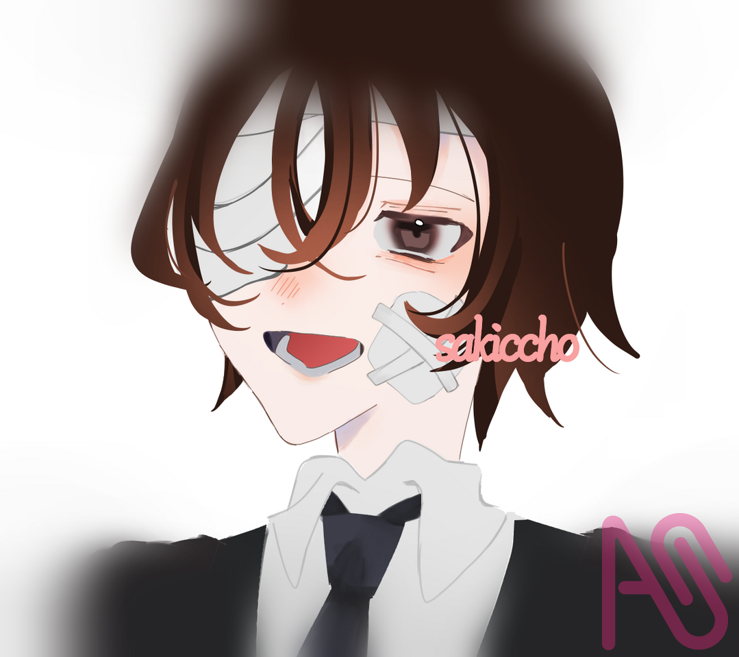 Illust of さきっちょ😎 太宰治 Bungo_Stray_Dogs