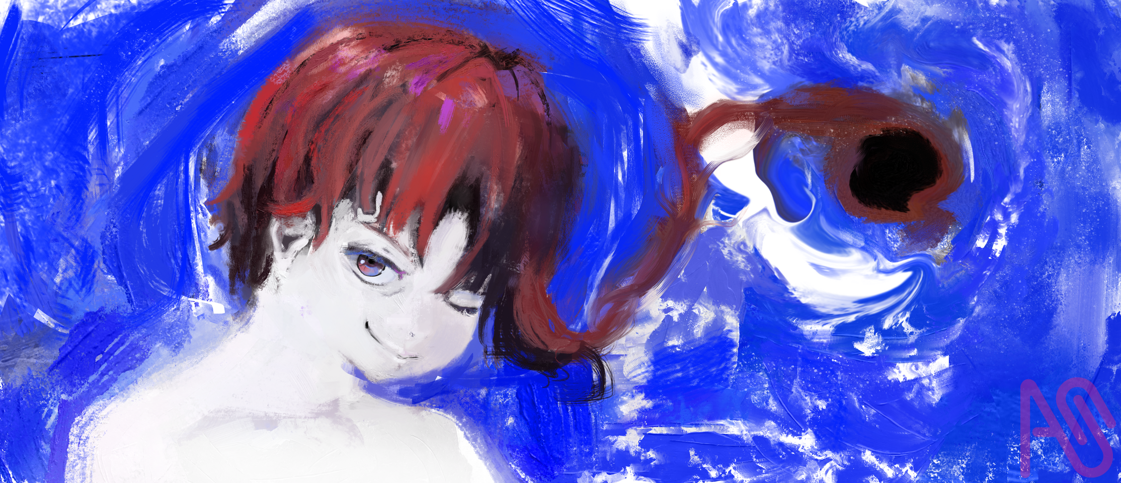 Blain Illust of Potibuu LainIwakura
