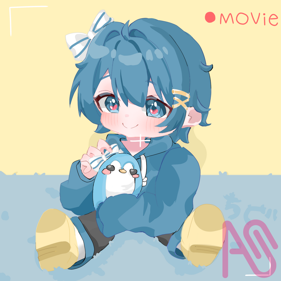 加筆ver Illust of みたらしのお餅。 hoodie boy kawaii ちぐさくん