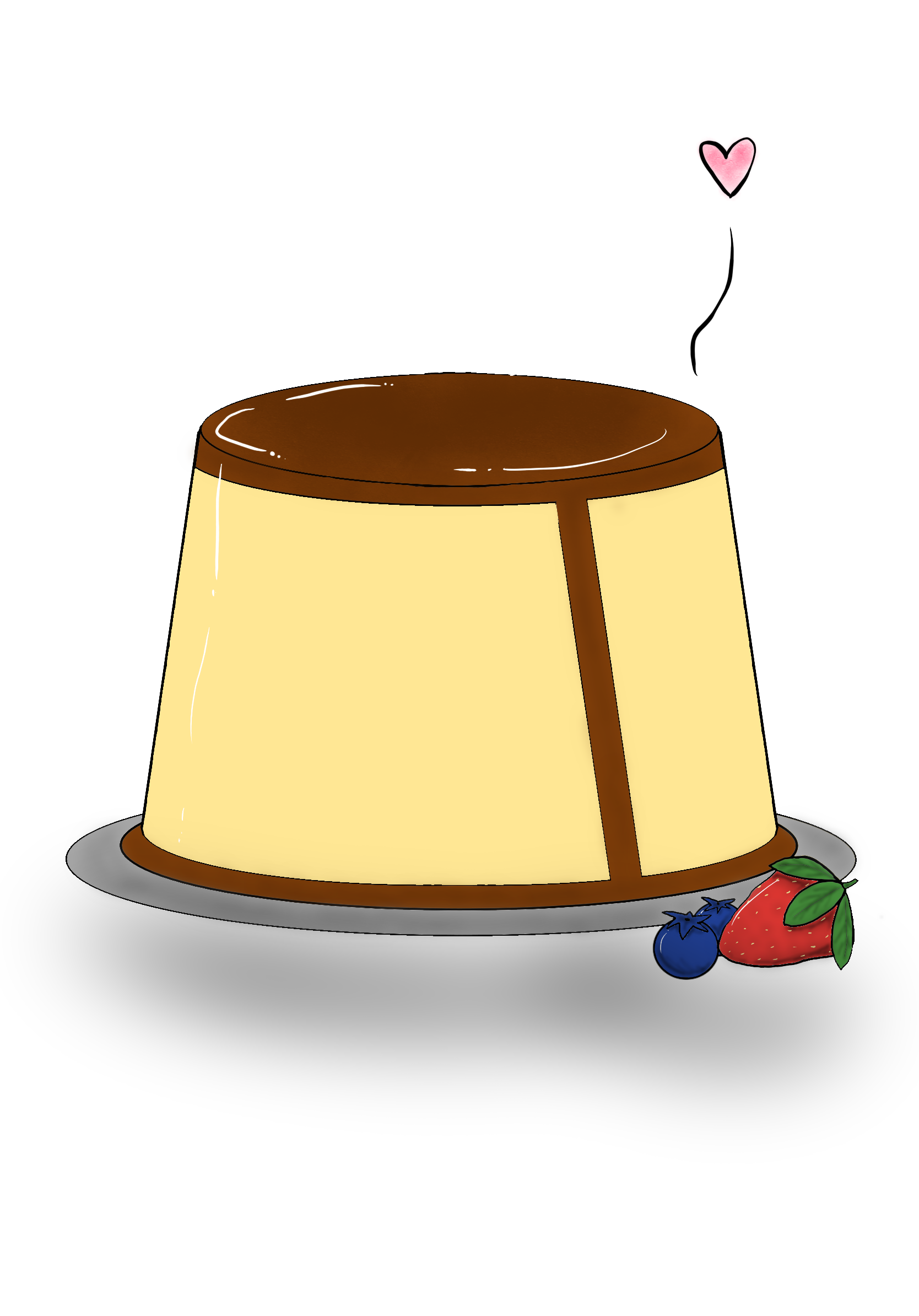 Caramel Pudding Rishi808 - Illustrations ART street