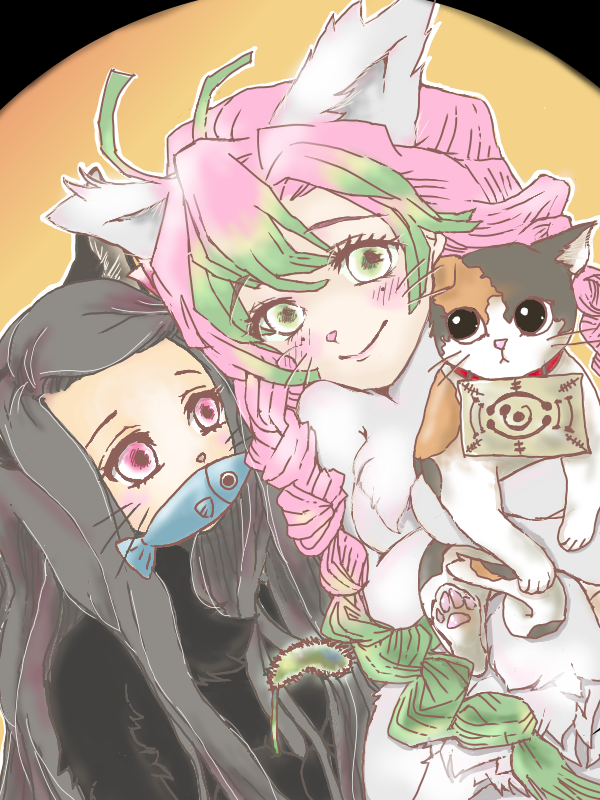 みつり猫 ねずこ猫 くろりん Illustrations Art Street みつり猫 ねずこ猫 くろりん Illustrations Art Street