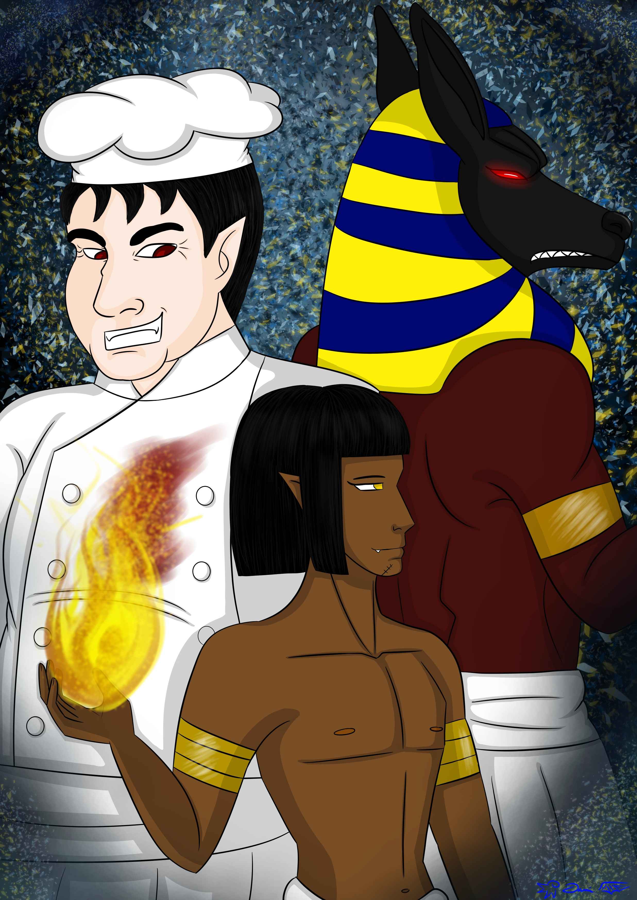 We are Djinns! danitheangeldevil Illustrations ART street