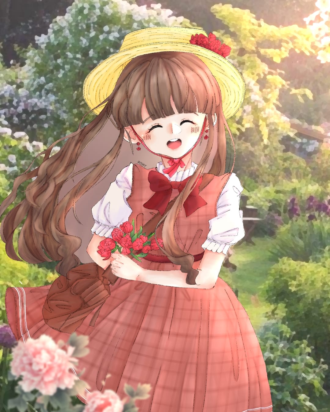 Cottage Girl Rwomelyn Illustrations ART street