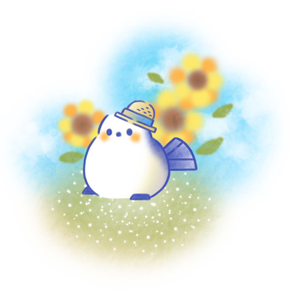 シマエナガ　イラスト画 シマエナガのイラスト | 商用OKの無料イラスト素材サイト ツカッテ