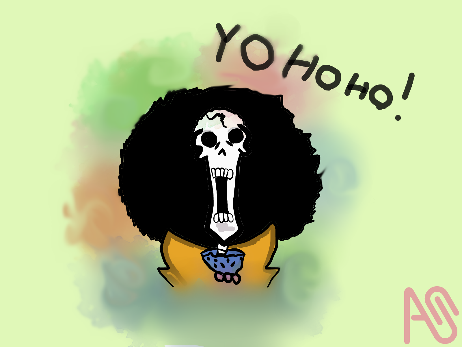 Brook (first digi art so its bad) Zer0 - イラスト ART street