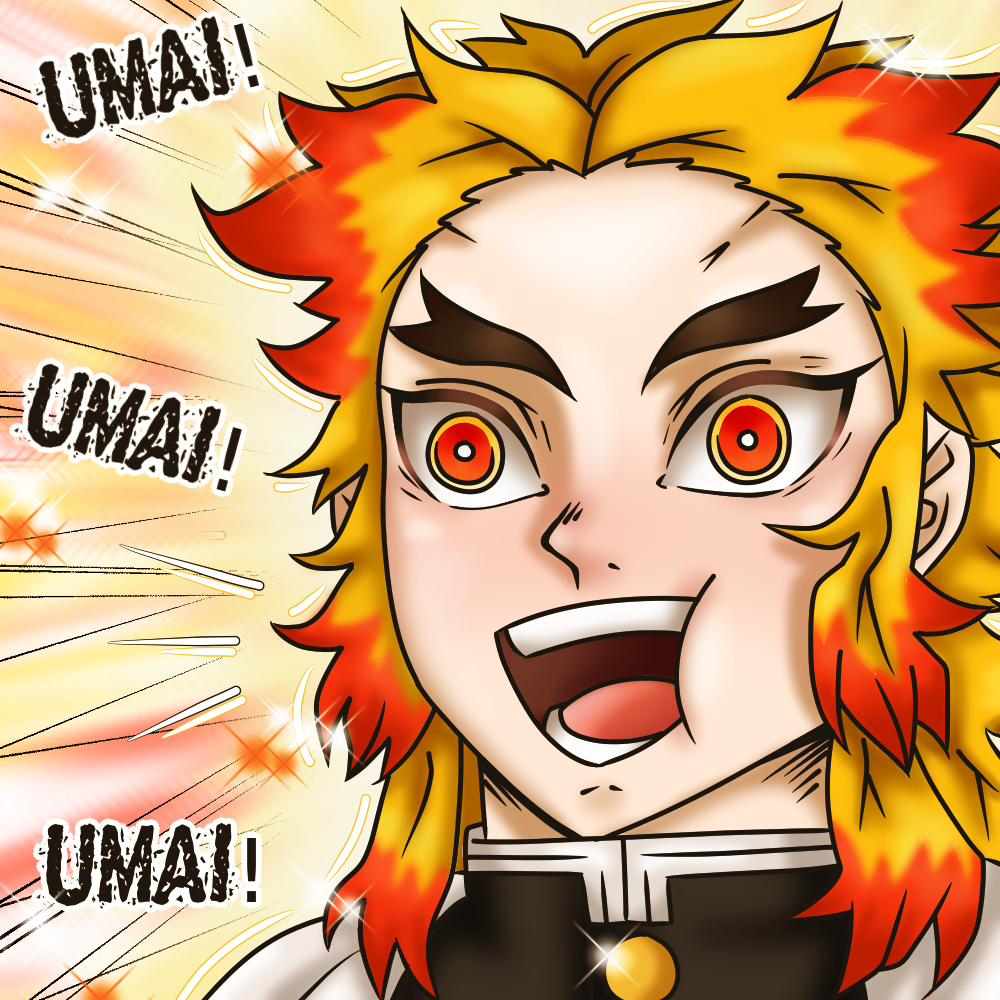 Rengoku Ryⴆყ Psƚƚҽɾ Illustrations Art Street