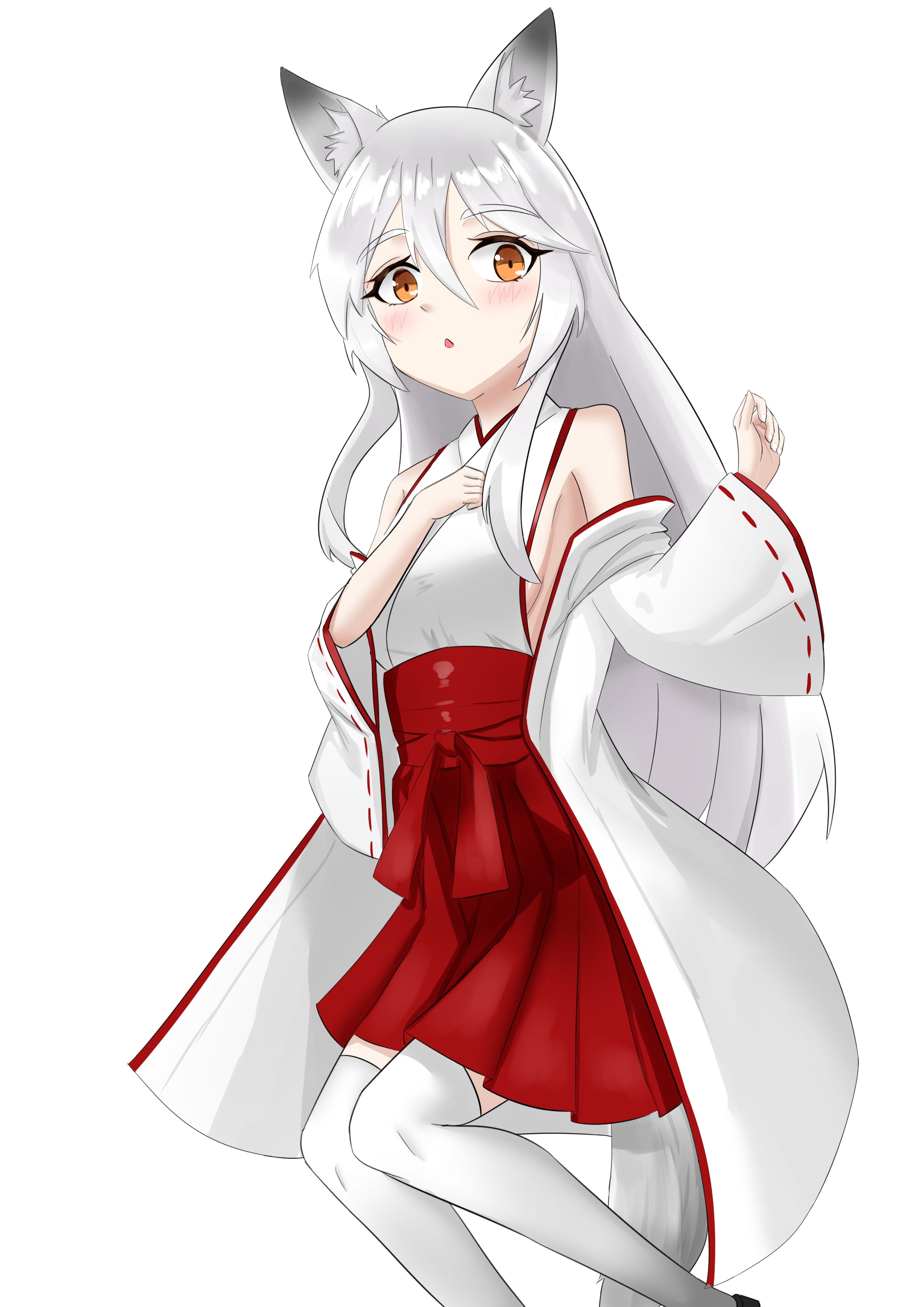 雪狐巫女 陳煜龍 - イラスト ART street (アートストリート)