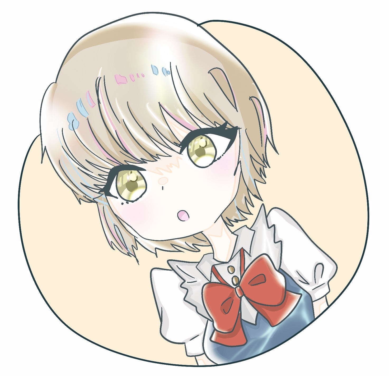 ショートカットな女子 あつやきたまご Illustrations Art Street