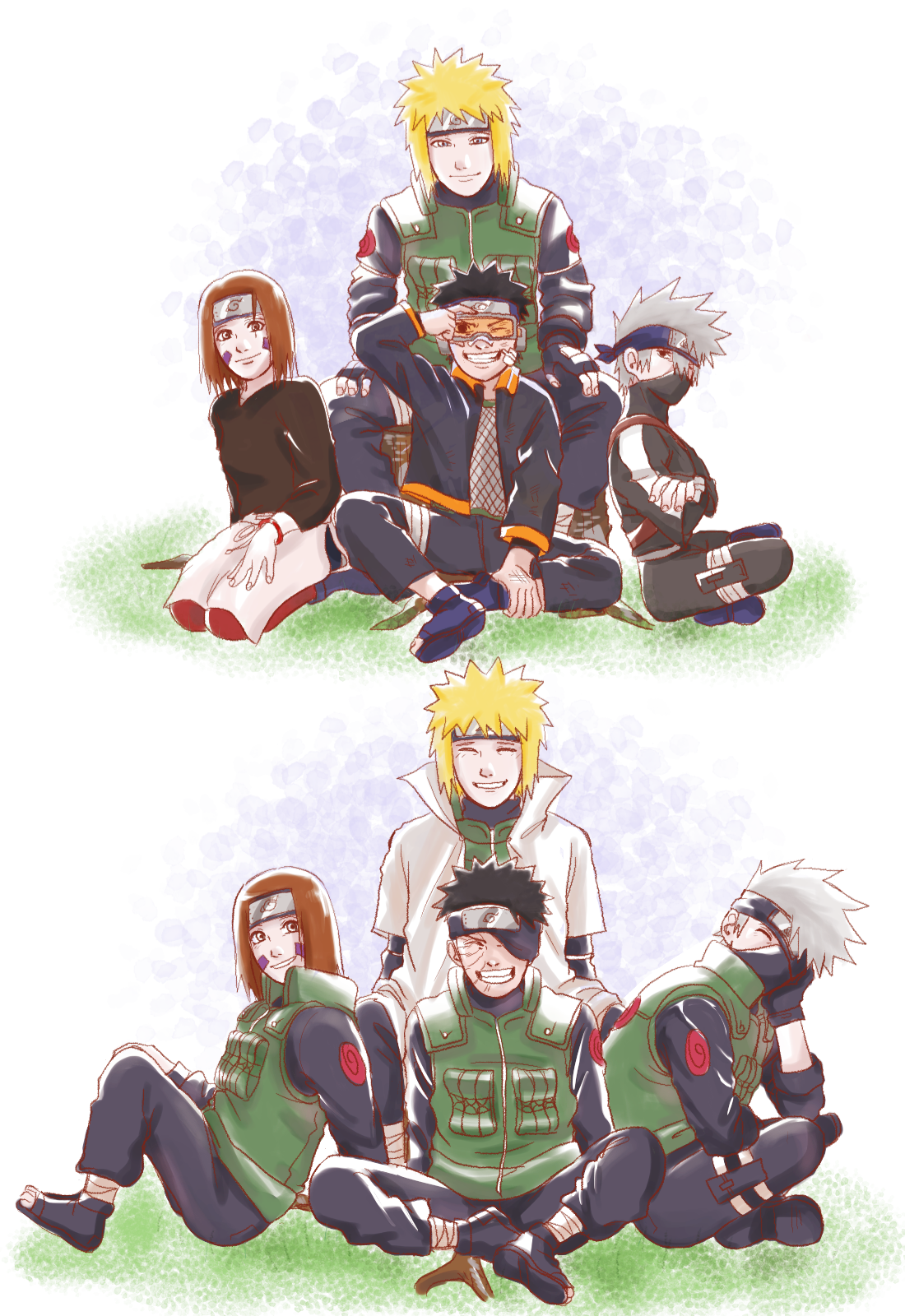 NARUTO ミナト班 ミナト班 노리 - Illustrations ART street