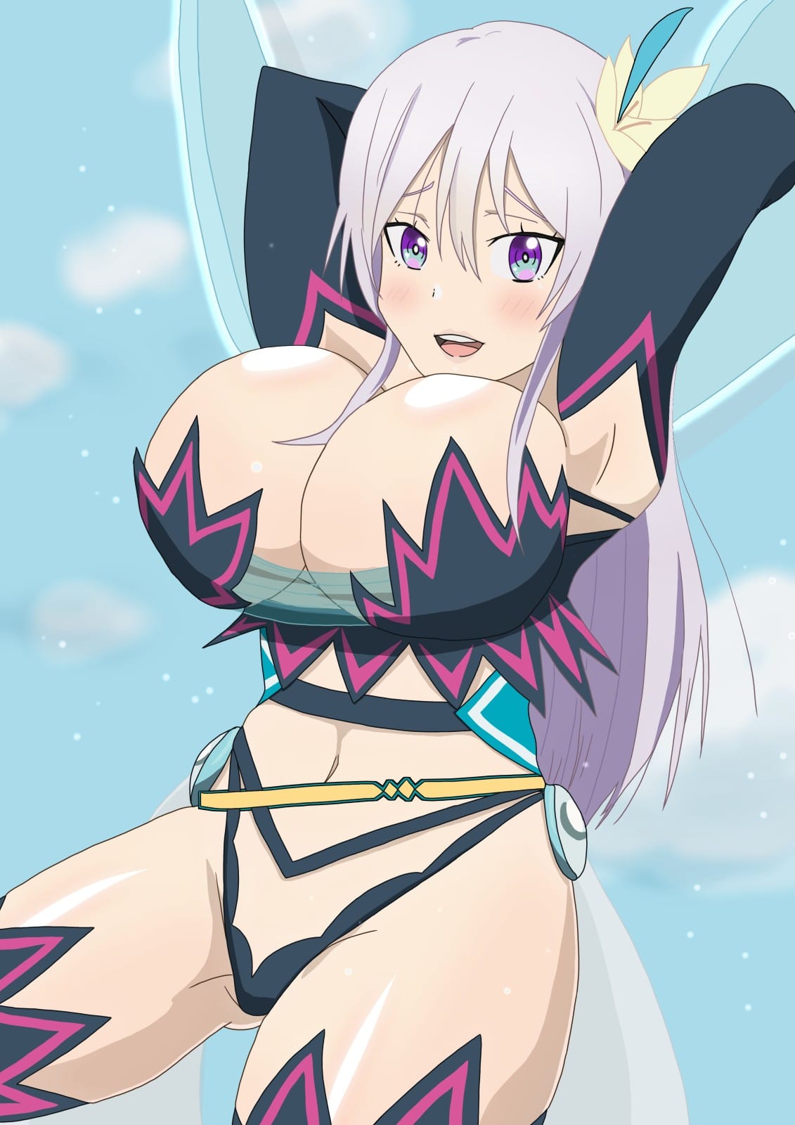 セクシーな妖精姿を見せつける如月玲於奈さん まる - Illustrations ART street