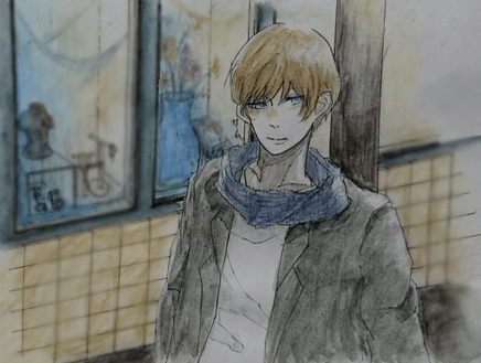 黒と青 Tasa Illustrations Art Street