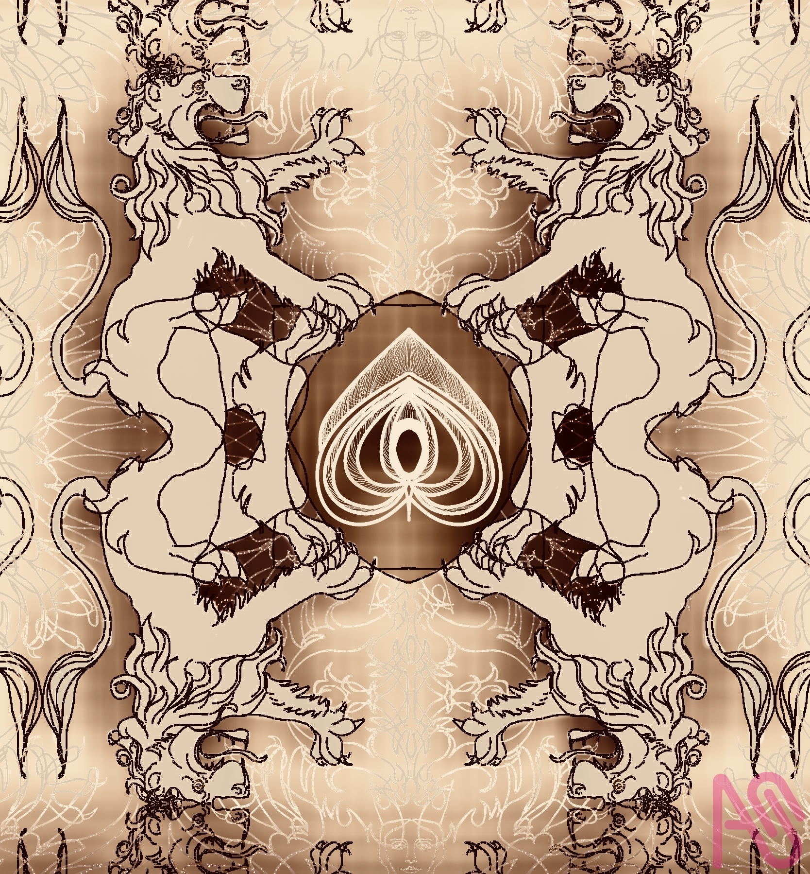 ユニコーン・ライオン goodylala Illustrations ART street