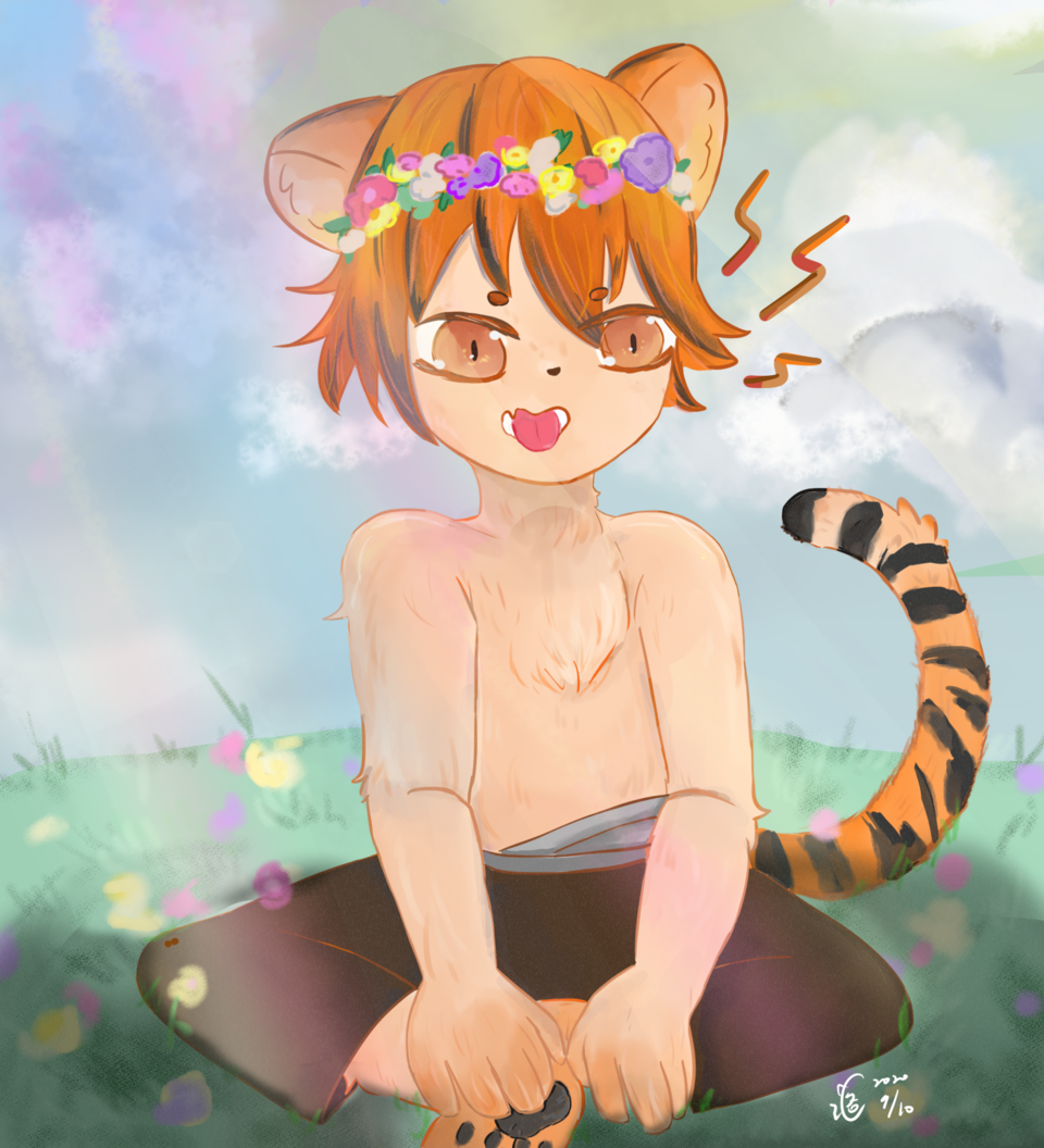 虎與花洛 Illustrations Art Street