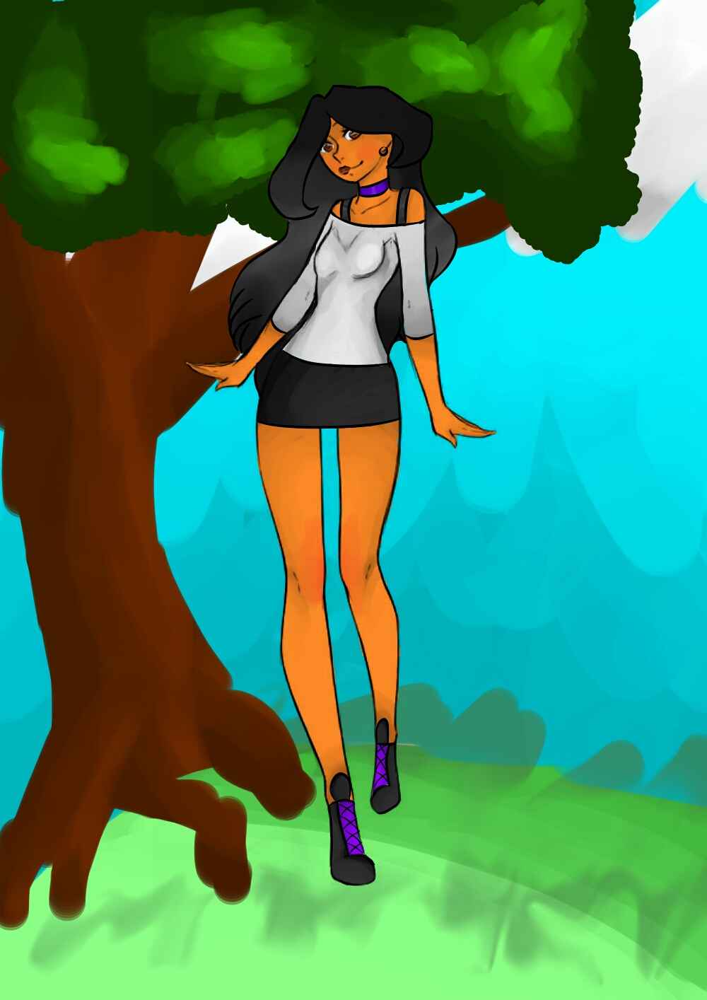 Lovers Lane Aphmau Michonne Illustrations ART street