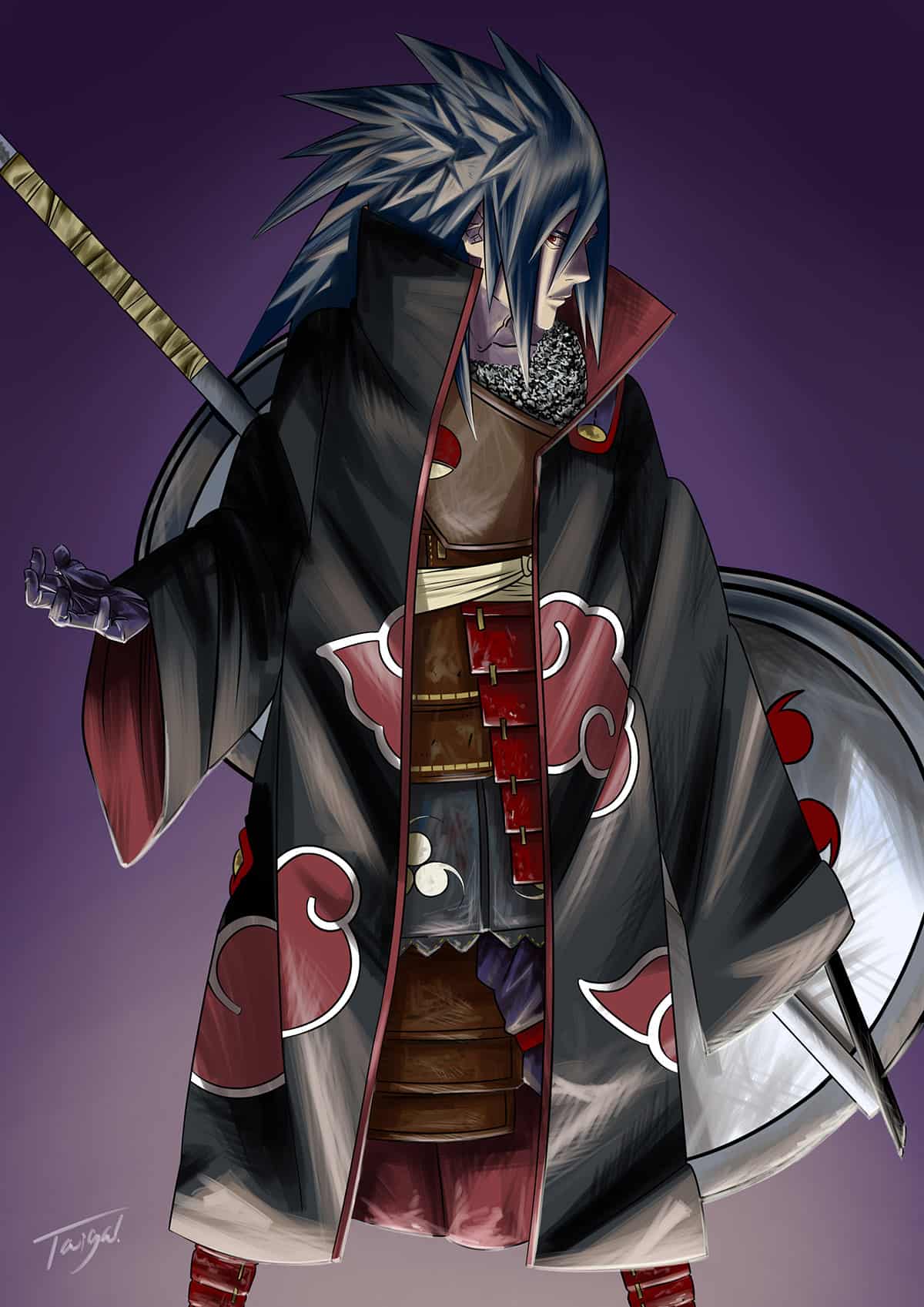 マダラ 暁装束 たいが イラスト Art Street アートストリート