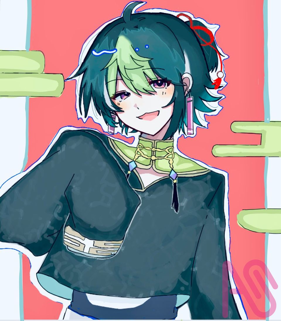 💡 Illust of 🍊 illustration boy kawaii GetToKnowArtists にじさんじ 推し 絵チャ 絵柄が好みって人にフォローされたい