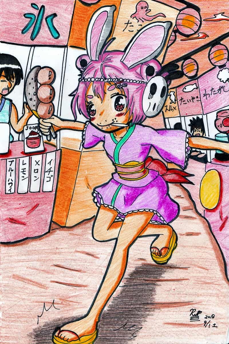 お祭り リーダー 悪本 イラスト Art Street アートストリート