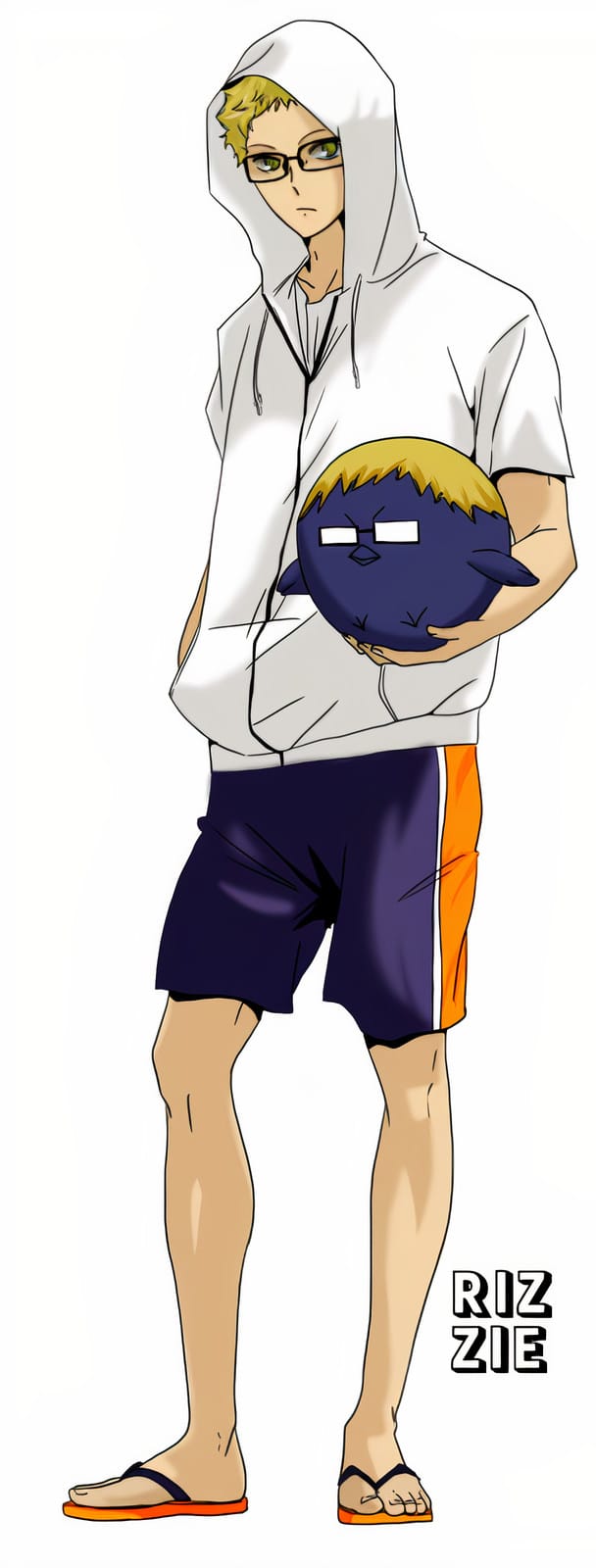 Haiku Rizz Haikyuu!! in Beach! Rizzie - Illustrations ART street