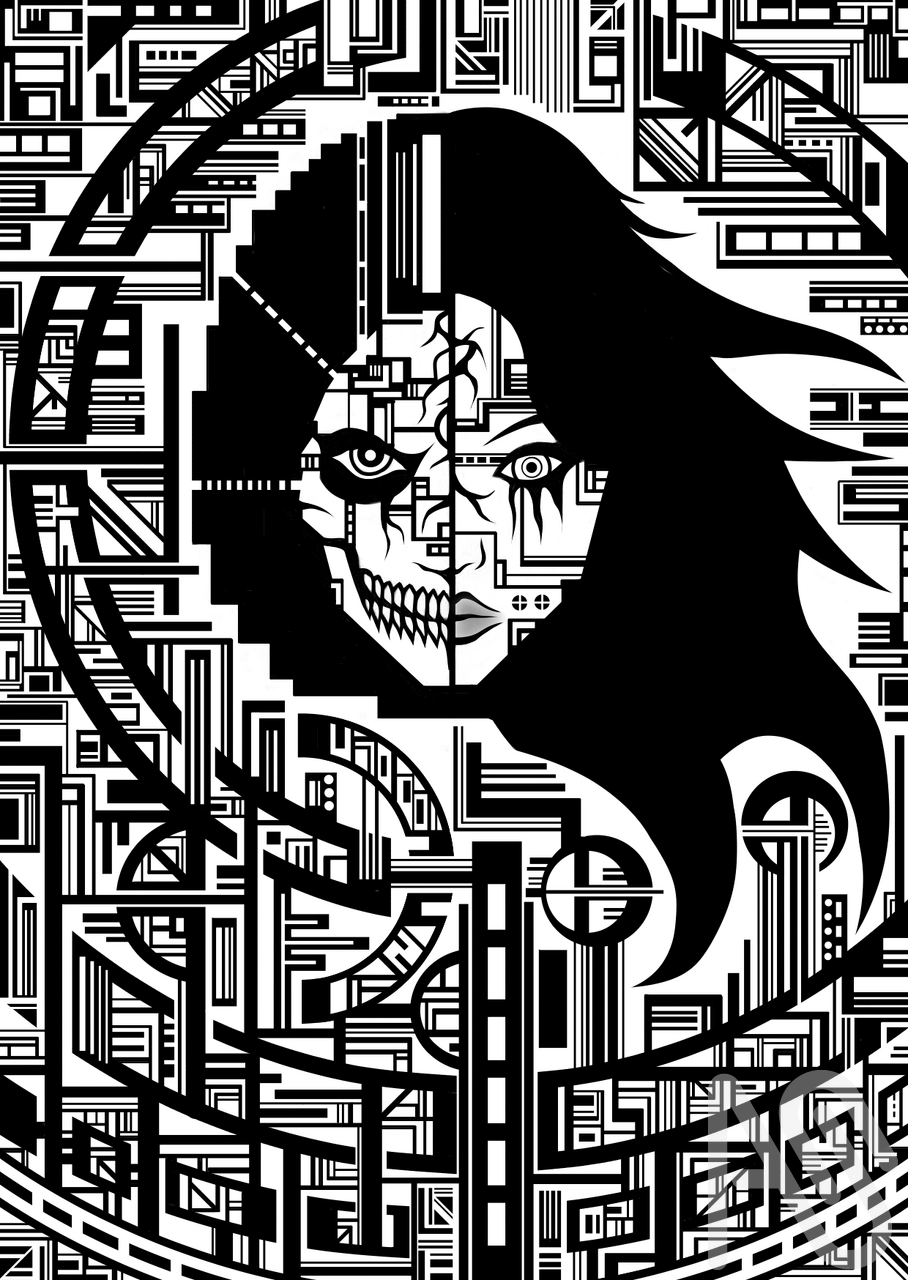 あしゅら男爵 Illust of 黒柳徹男 art original digital 芸術 現代アート