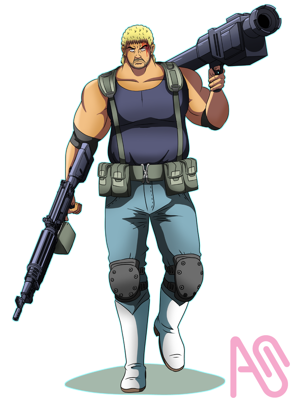 完全武装 Illust of ファーンサリーニ 武器 illustration character Genocide_Corps Eagle_Rhodes ジェノサイドコープス イーグル・ローズ