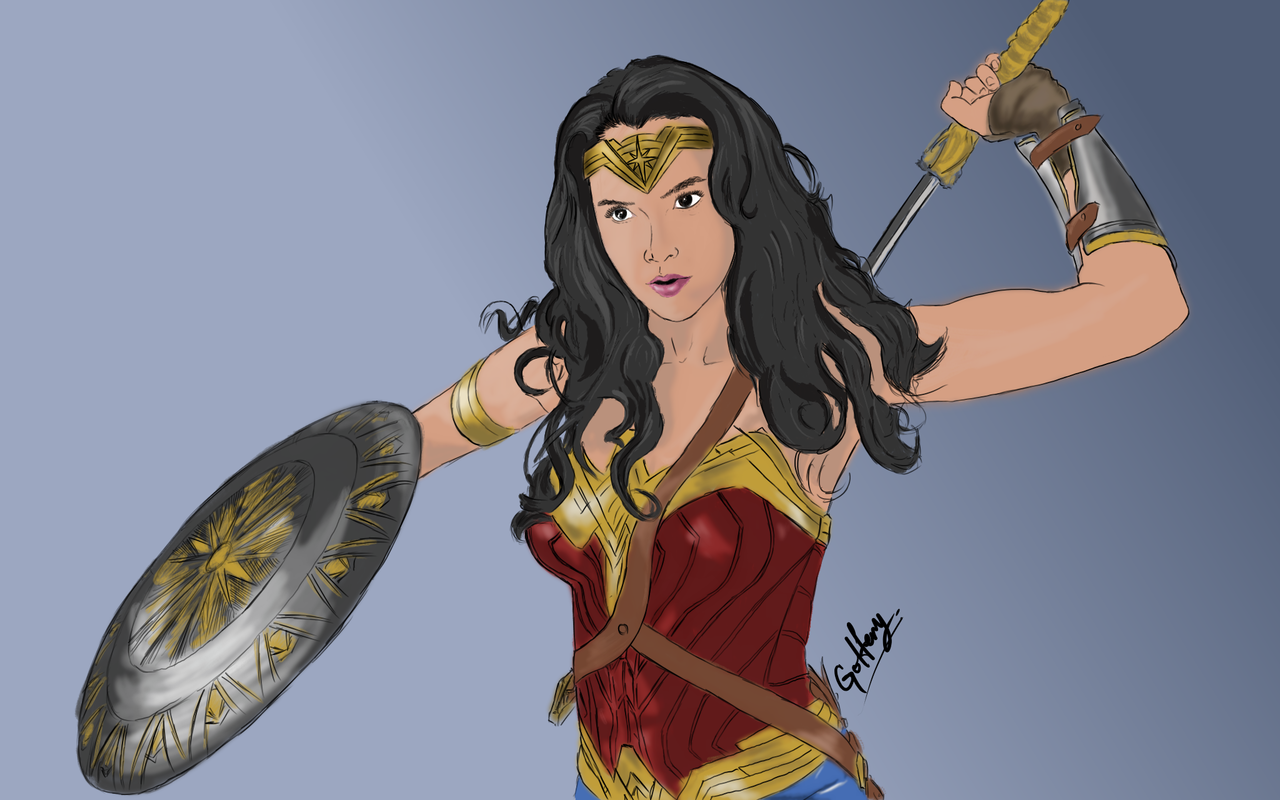 Wonder Woman Golfery イラスト Art Street アートストリート