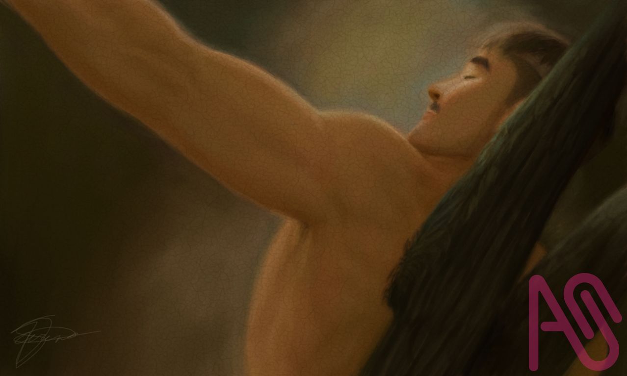 The Advent of Light  Illust of licherionijiro (リチェリオ・ニジロ) oc classicalpainting licherio