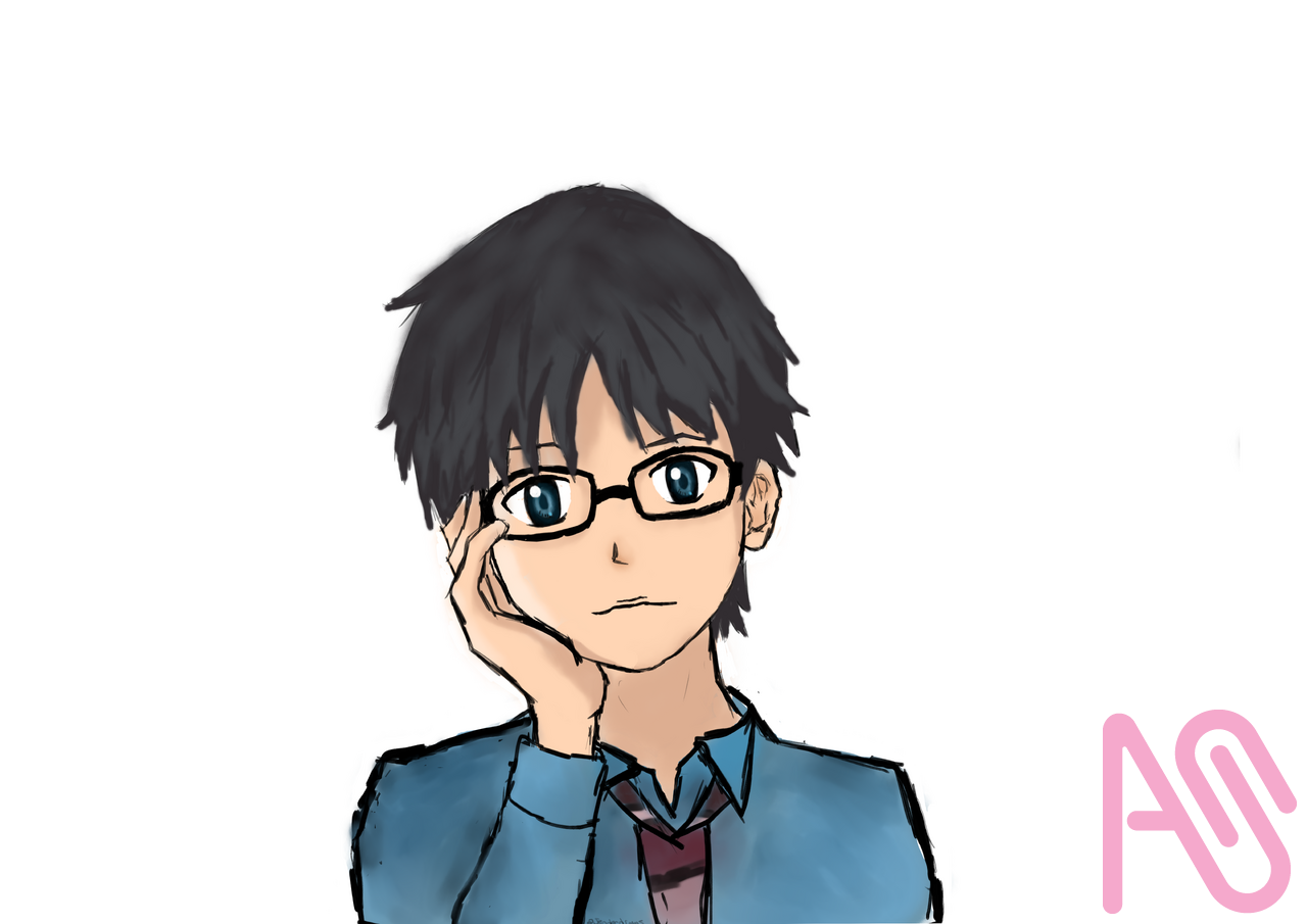 Kousei Arima FanArt Illust of JenderDraws fanart anime cute boy digitaldrawing YourLieinApril español Argentina yourlieinaprilart Kousei_Arima
