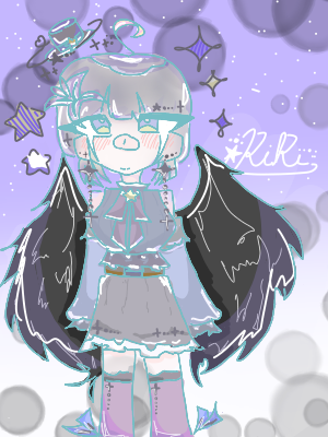 なんか描いた、誰かこのキャラいる？ Illust of 星密 りり✨💫＠代選中 medibangpaint りりちゃ✨💫