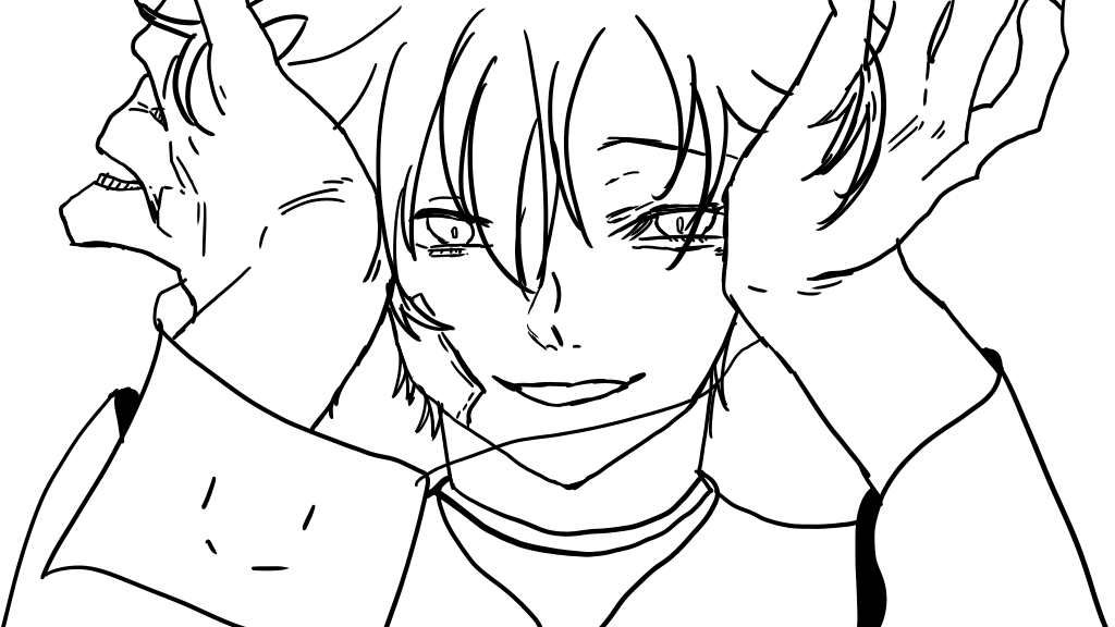 線画じゃい 皆は 霧裂き余喜羅派 旧代理 ジュア オース君派 天むすおにぎりちゃ お味噌汁崇拝 Emさん推し Illustrations Art Street