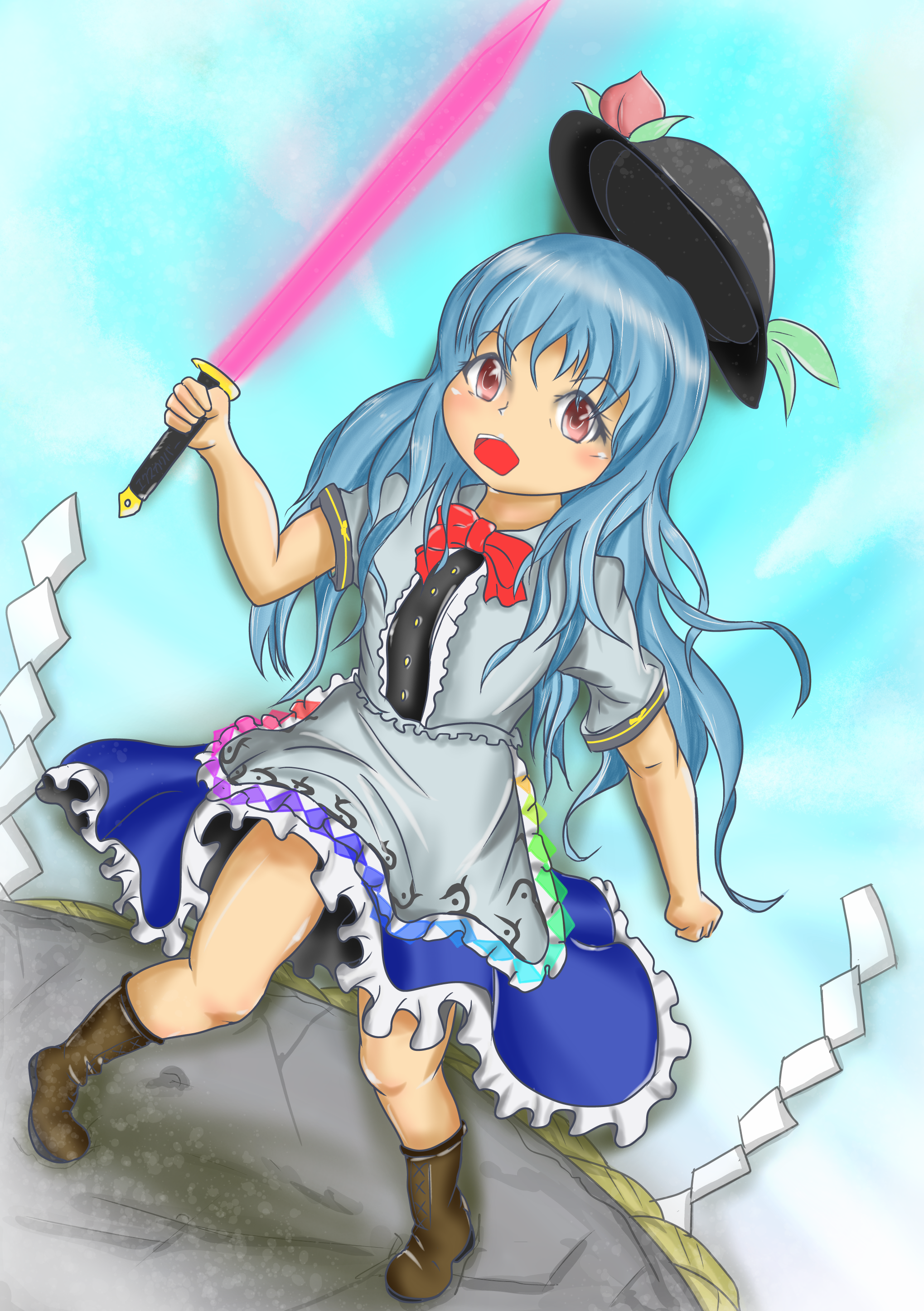 空飛ぶ天子 タロウぽん イラスト Art Street アートストリート