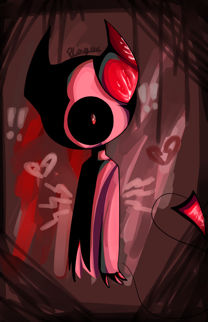 委員会 小さなかわいい悪魔 Hellcanid Spawn イラスト Art Street アートストリート