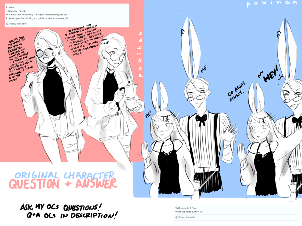 Oc Q A Pt 2 Poki Han Illustrations Art Street