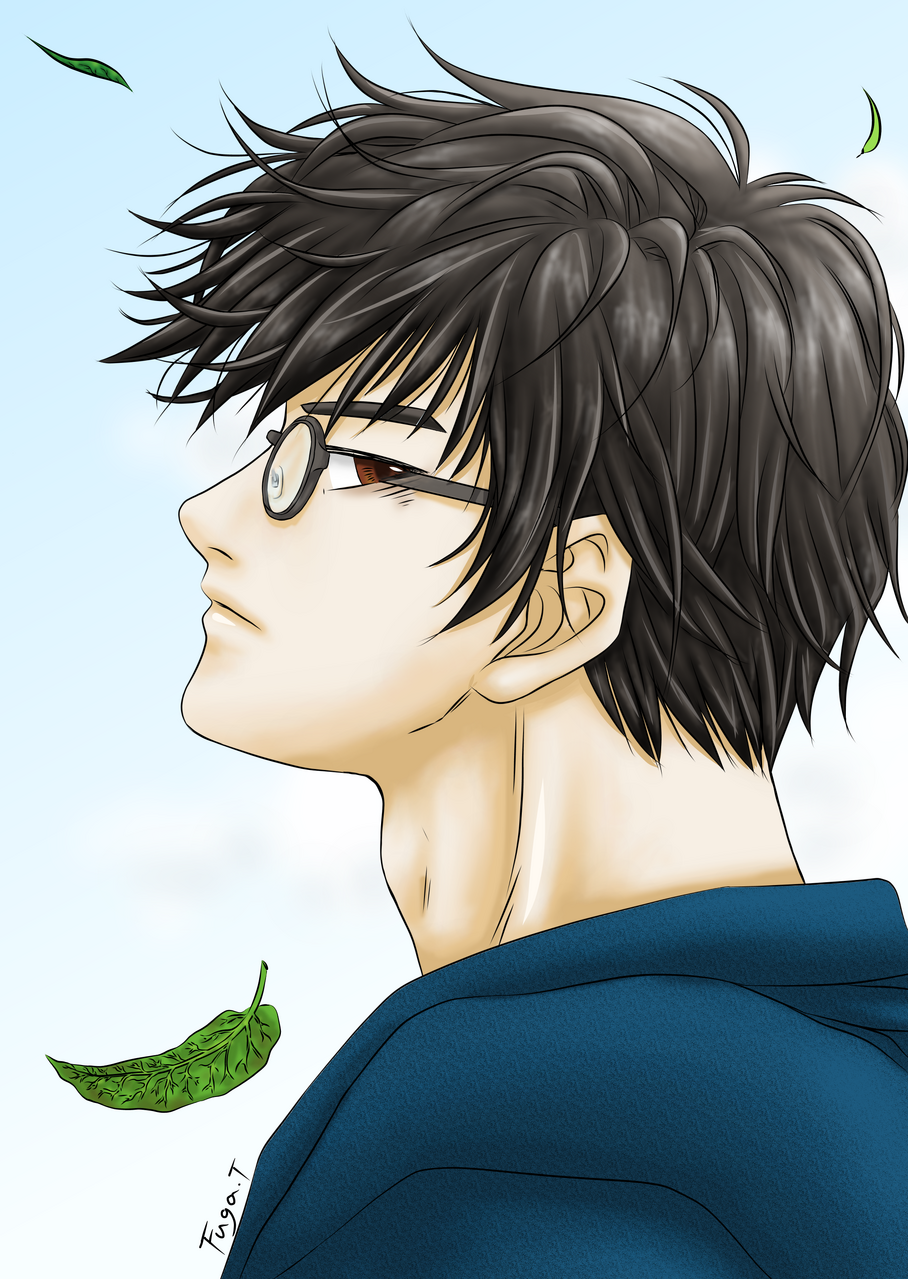 松下徹志　横顔 Illust of 天空風牙 medibangpaint